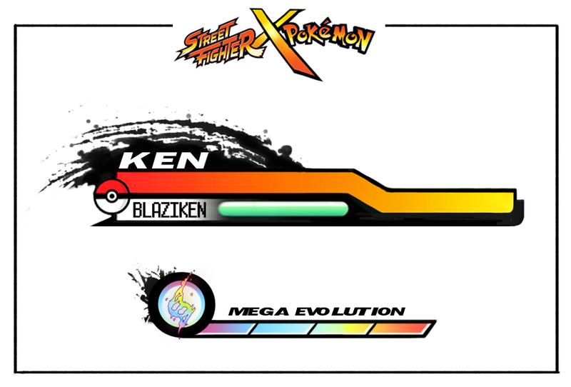Illustration for article titled SF x PKMN Day 2! Ken x __________ !